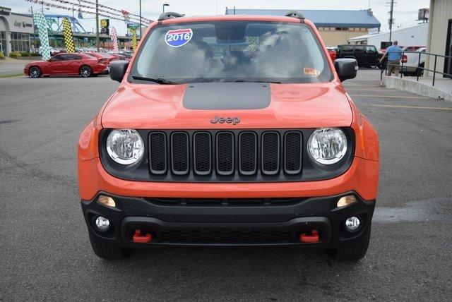 used 2016 jeep renegade 4wd trailhawk ashland, ky 41101 for sale in ashland, kentucky