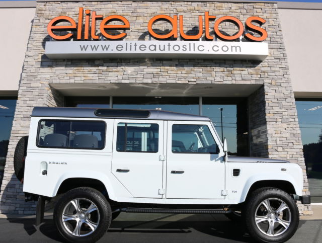 land rover defender 110 himalaya show room condition td5 diesel navigation