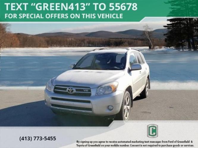 2007 toyota rav4 limited limited 4dr suv 4wd v6 for sale in greenfield, massachusetts