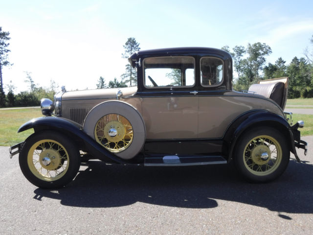 1930 ford model a deluxe coupe w/rumble seat estate sale private owner classic