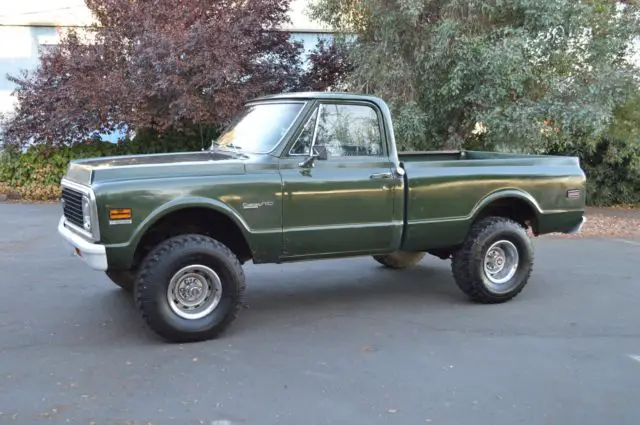 1971 chevrolet k10 4wd shortbed fleetside ca truck cummins 4bt diesel conversion