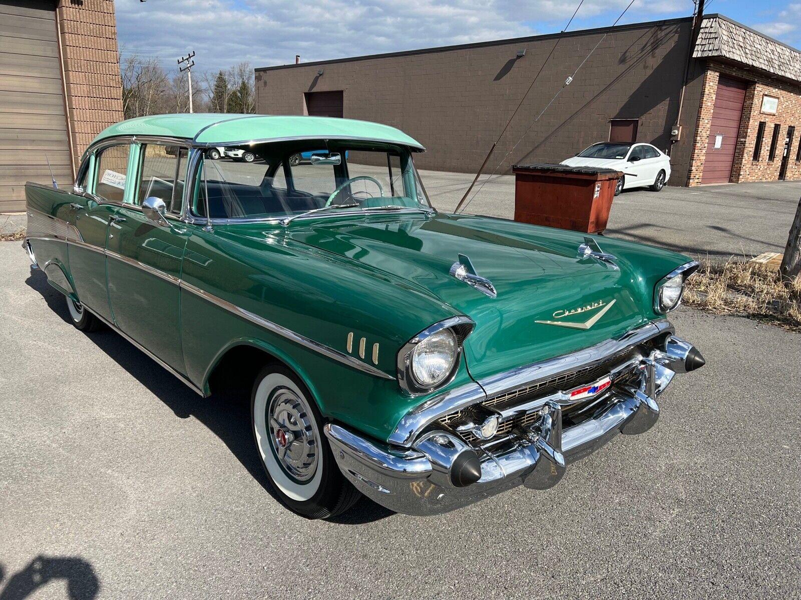 1957 chevrolet bel air bel air beautiful and classy 26500 miles