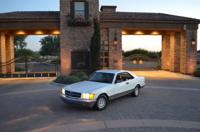 1985 mercedes 500sec stunning all original with tools books records 2 owners