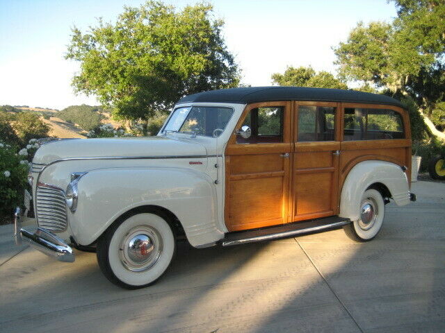 1941 plymouth "woodie" wagon special deluxe p-12