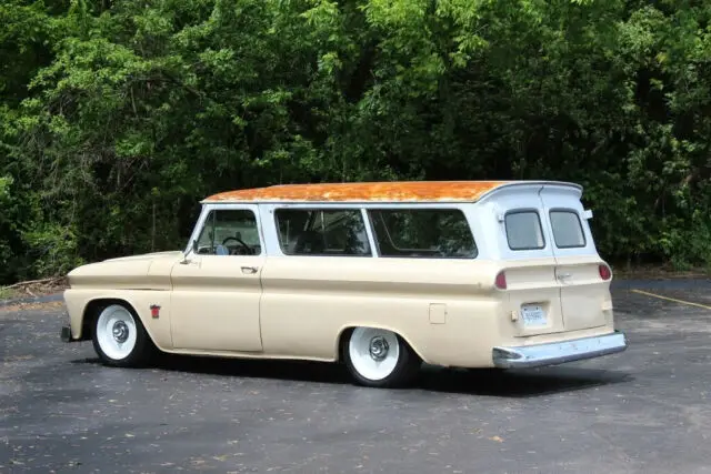1965 suburban restomod,ls2 v8,auto,ps,pdb,ac,12 bolt,pro touring,not rat rod!