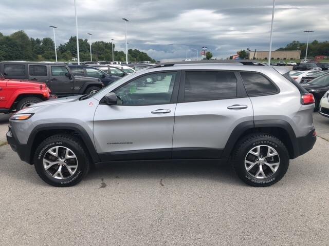 used 2017 jeep cherokee 4wd trailhawk richmond, ky 40475 for sale in richmond, kentucky