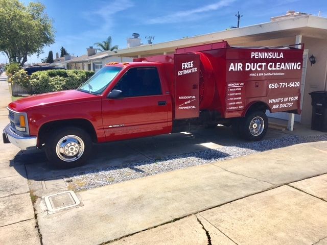 air duct cleaning truck