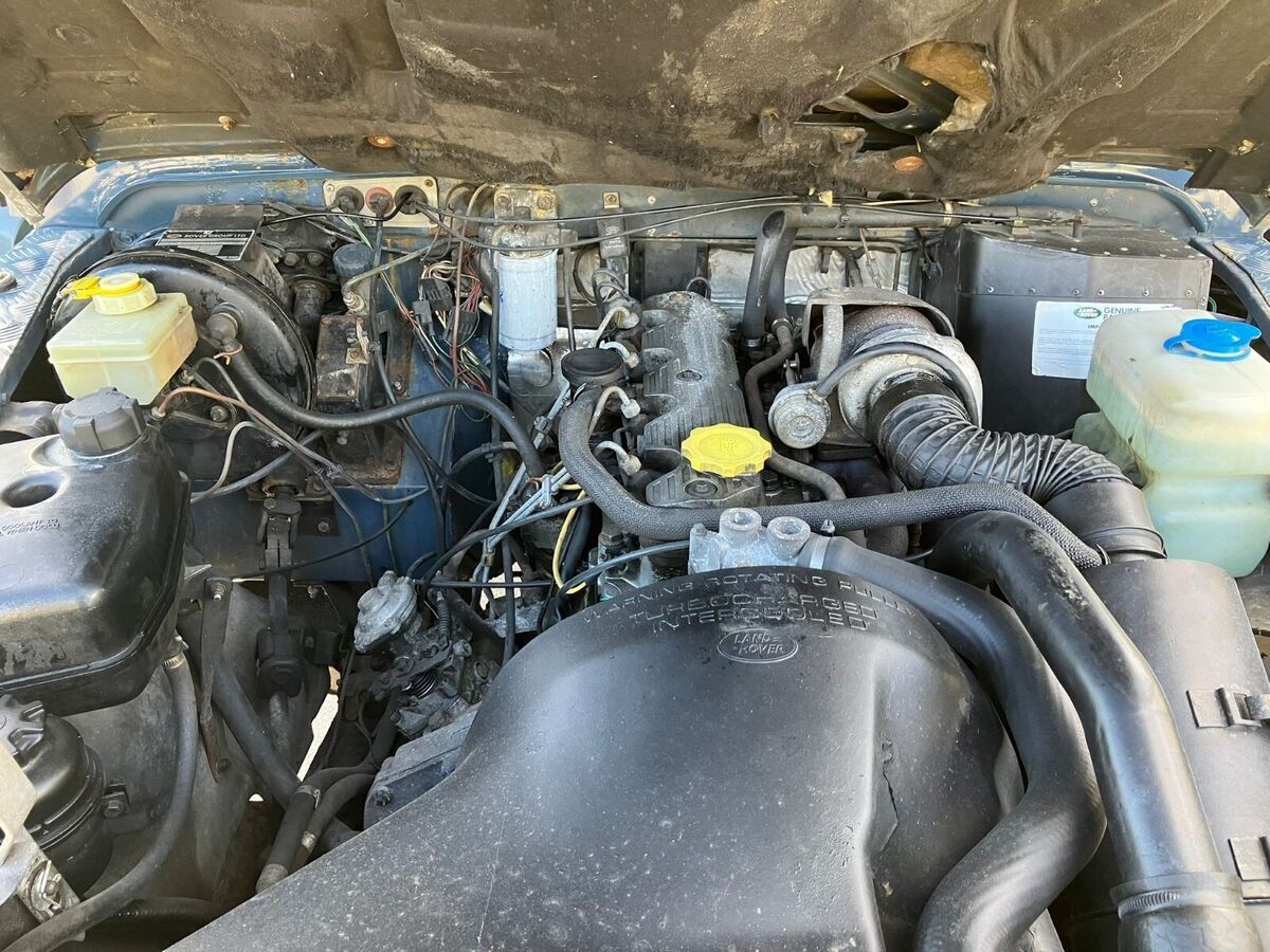 1992 land rover defender suv blue 90