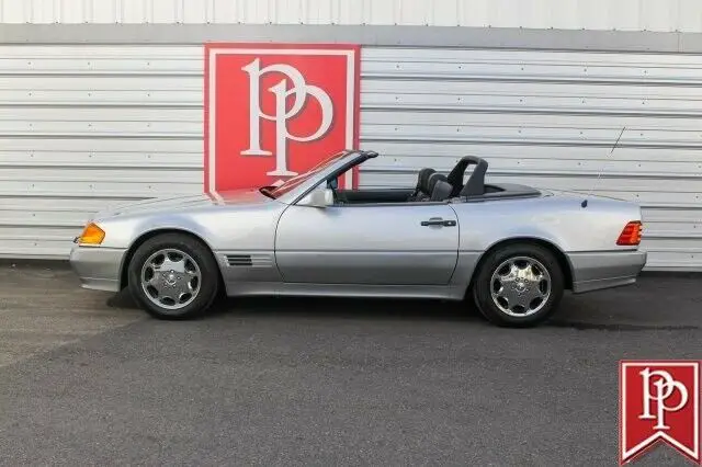 1992 mercedes-benz 500 series 500sl 38307 miles brilliant silver met