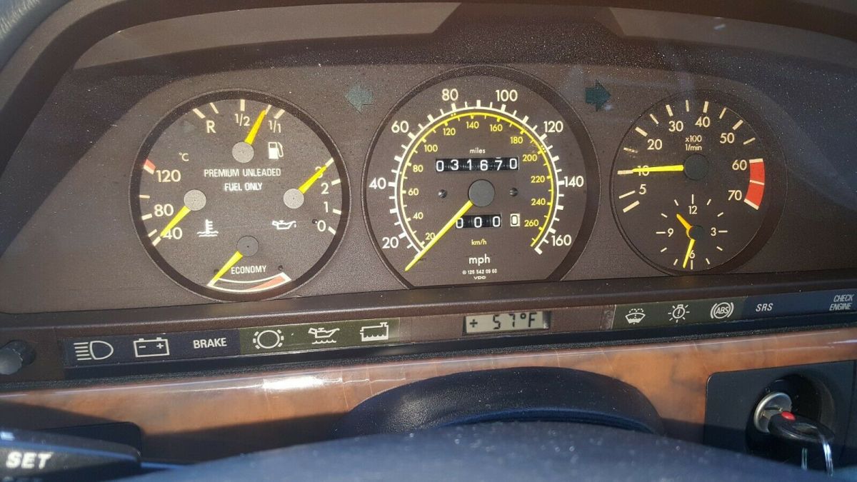 1989 mercedes benz 560 sel 32000 original miles