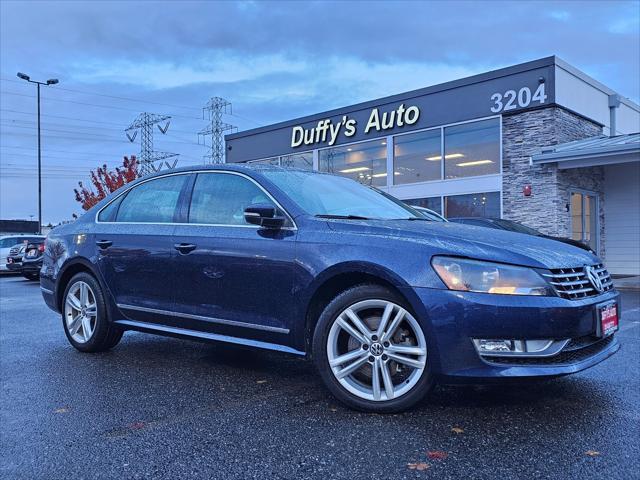 2013 volkswagen passat 2.0 tdi se w/ sunroof