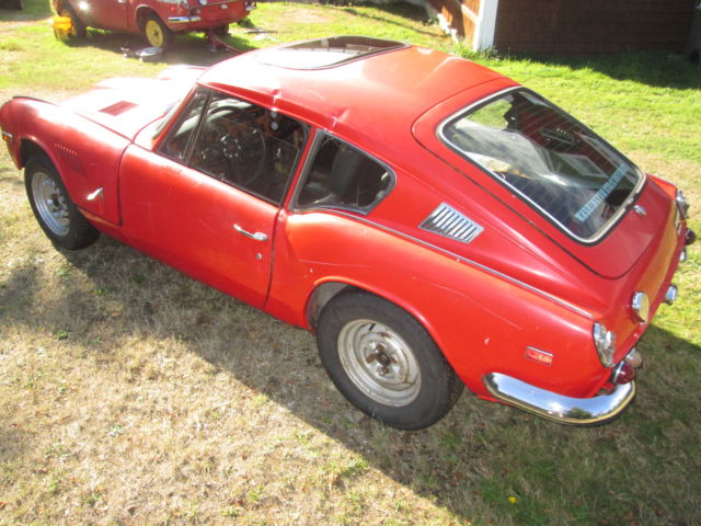 1968 triumph gt6+ mk2 1996cc inline 6, 4 speed transmission
