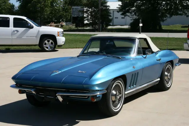 1966 corvette survivor 327/350hp l79 numbers matching un restored