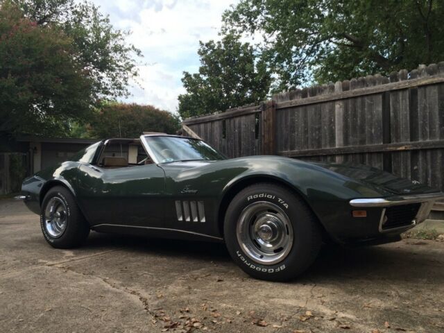 1969 fathom green t-top stingray