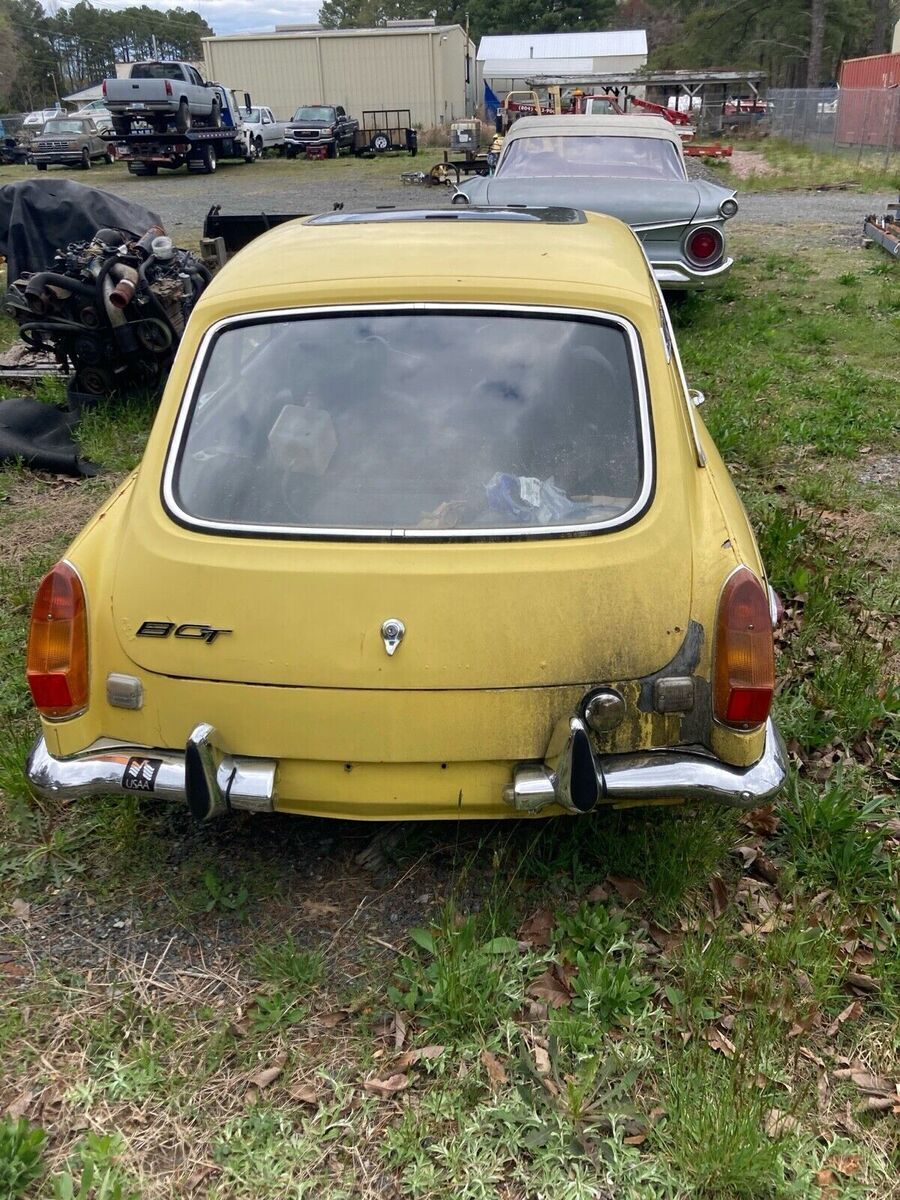 1970 mg mgb black mgbgt