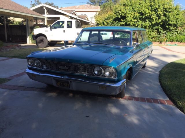 1963 ford country sedan galaxie station wagon