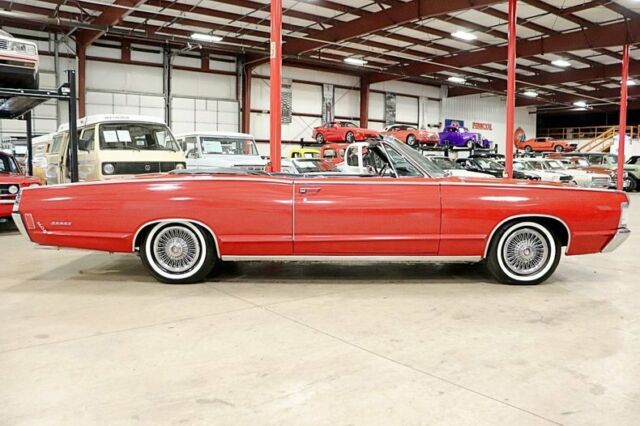 1968 mercury monterey 99043 miles garnet red convertible v8 automatic