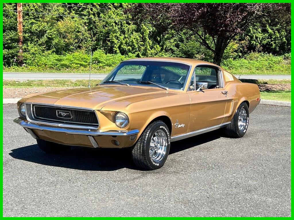 1968 ford mustang 68 sportsroof numbers matching 302 4v