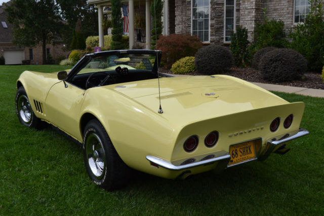 1968 chevrolet corvette l79 convertible 327ci / 350hp