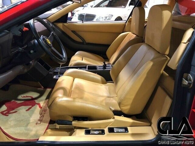 1987 ferrari testarossa coupe manual rosso corsa