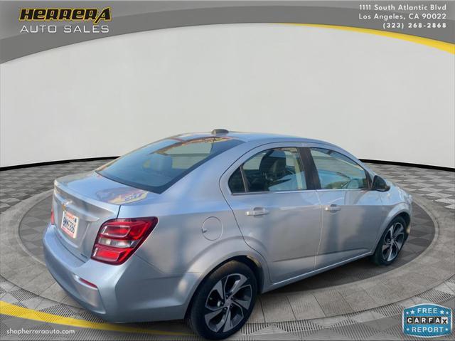 2018 chevrolet sonic premier