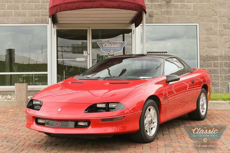 1994 chevrolet camaro z/28 5.7 liter v8 coupe bright red