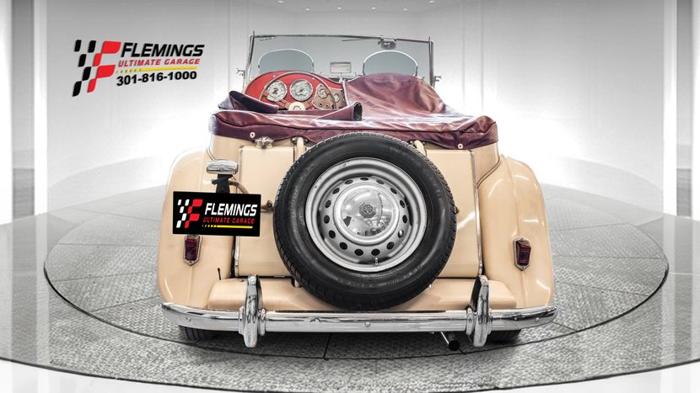 british sporting classic: 1953 mg td roadster in rockville, maryland