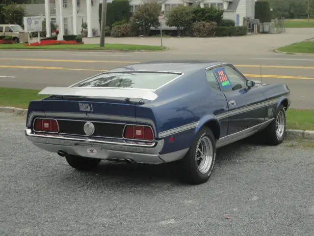 1971 ford mustang mach 1 fastback engine code m 351 ci manual transmission