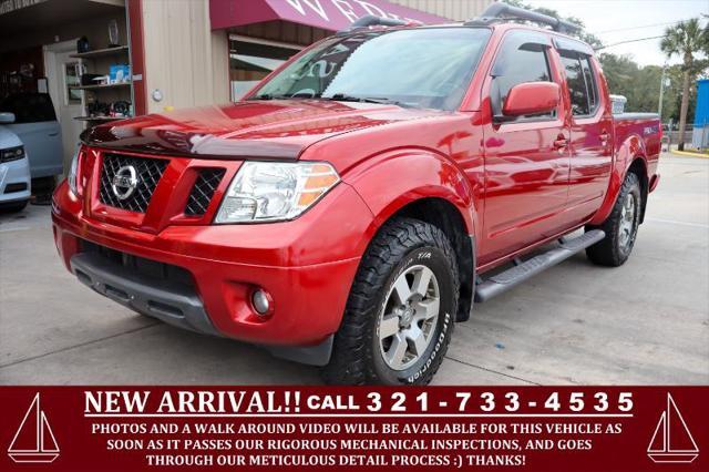 2012 nissan frontier pro-4x
