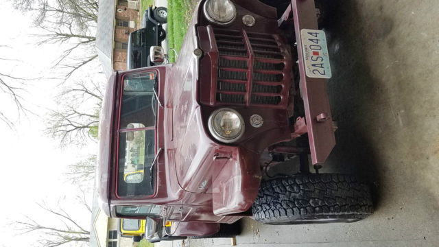 1953 willys pickup v8 302 np435 transmission dana 18 wtih warn overdrive