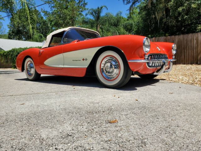 1957 corvette fuel injection 283hp 2 tops