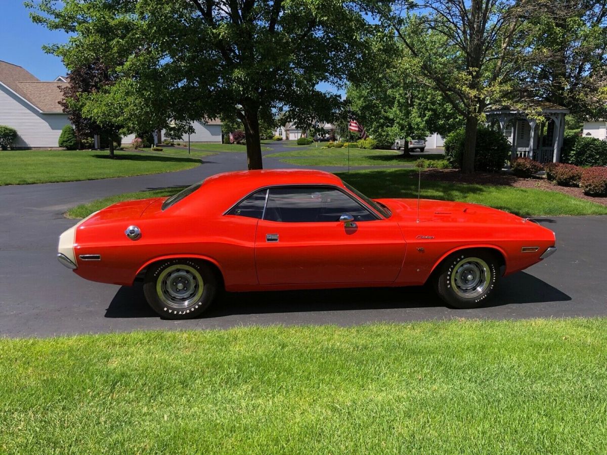 1970 dodge challenger a66 scat pack 340 4-speed orig buildsheet window sticker