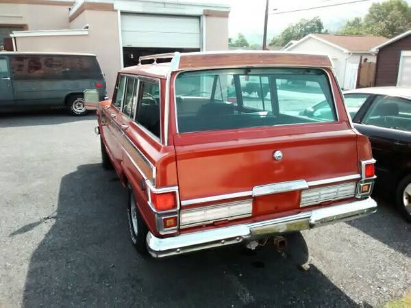 1974 jeep wagoneer custom, 401, original paint, solid body