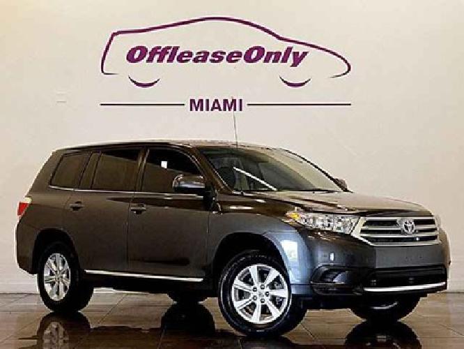 2012 toyota highlander 4x4 in miami, fl