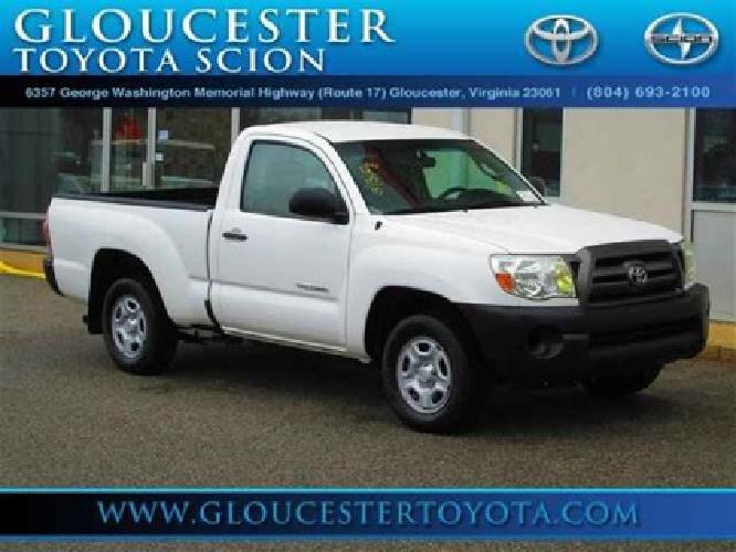 2010 toyota tacoma reg cab 2wd at in gloucester, va