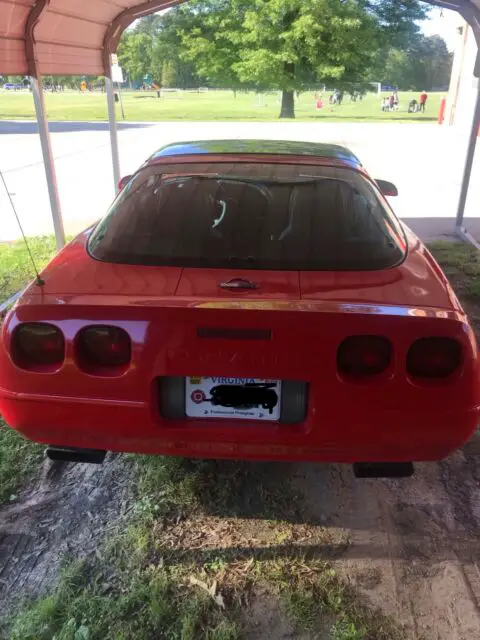 1993 low mileage c4 corvette 62,000