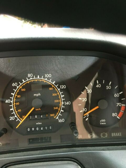 1992 mercedes benz 300 sl convertible