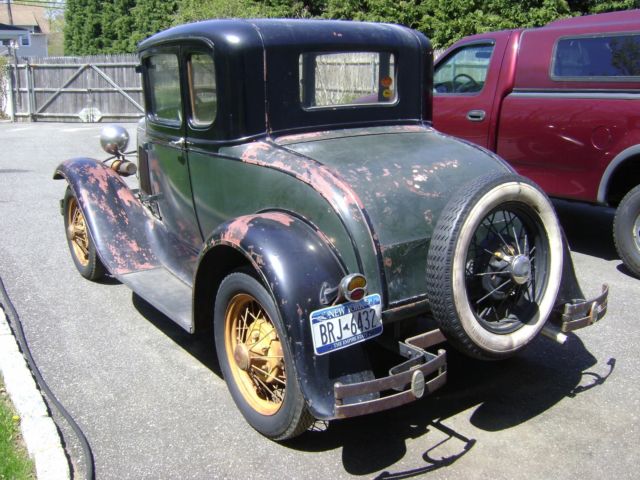 1931 ford model a standard coupe indented firewall drive restore hot rod ?