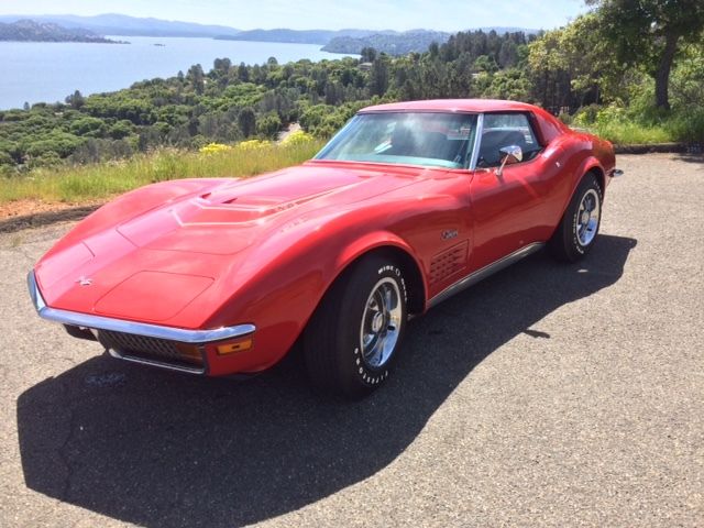 1972 chevy corvette lt1 removable hard -top