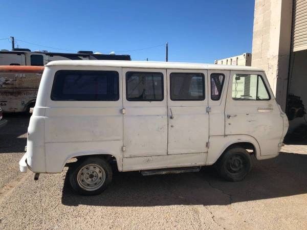 1965 vintage ford econoline falcon club wagon 12 window passenger van cargo