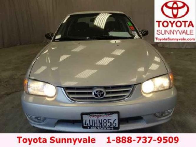 2002 toyota corolla s in sunnyvale, ca