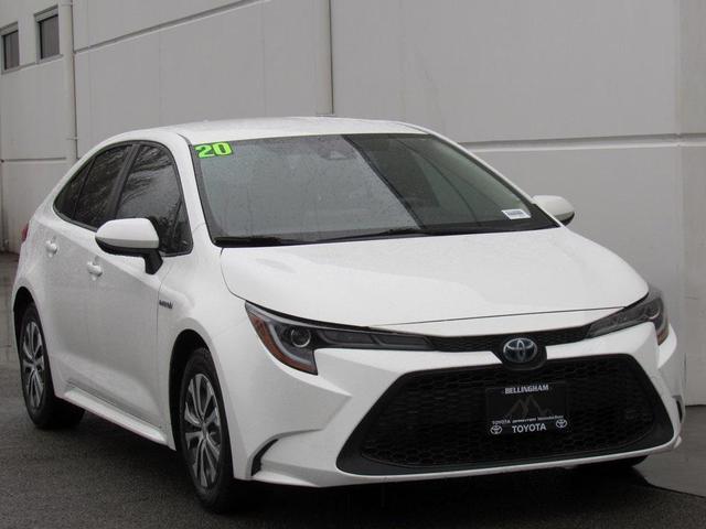2020 toyota corolla hybrid le
