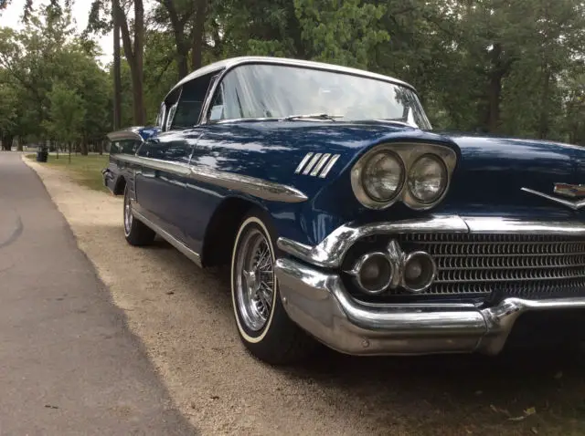 1958 chevrolet impala sports coupe 348 tri-power 4 speed