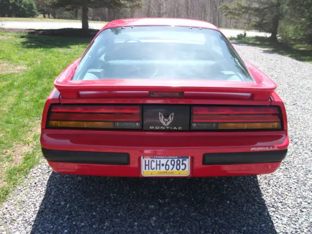 1990 pontiac firebird formula, low miles