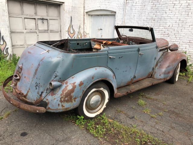1937 dodge brothers d5 convertible sedan - one of 437 ever made!