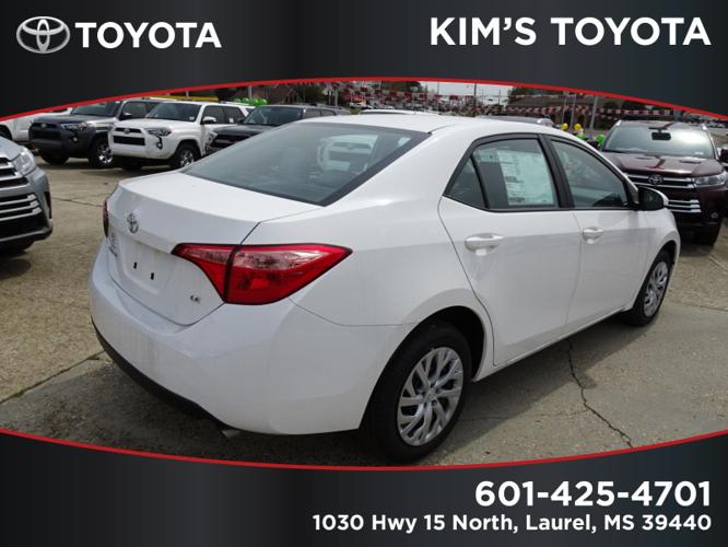 new 2019 toyota corolla le laurel, ms 39440 for sale in choctaw, mississippi