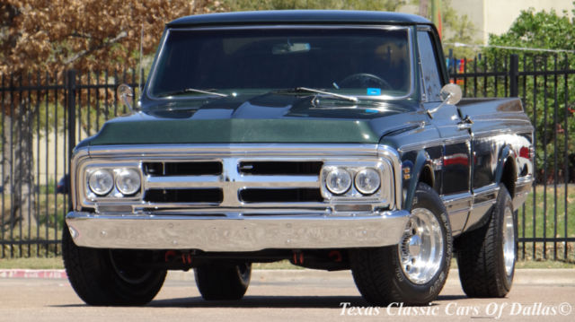 1970 gmc custom 2500 pickup green 427 big block clean video