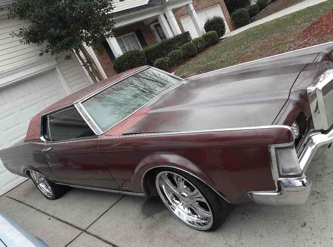 1970 lincoln mark iii brown rwd automatic