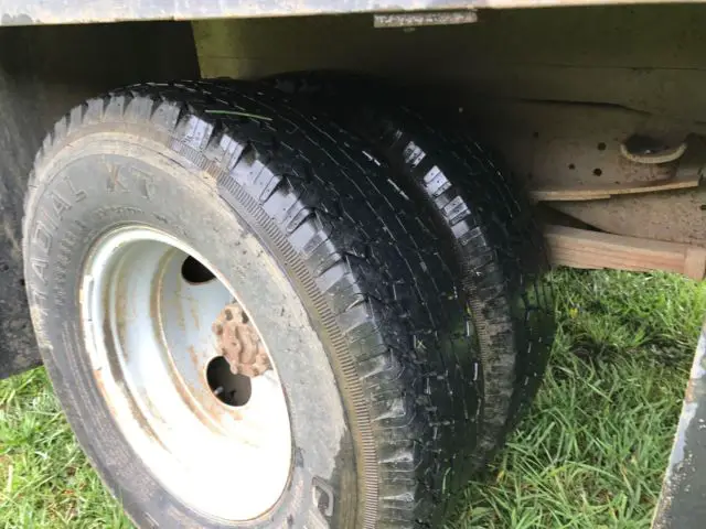 1974 ford f350 flatbed blue