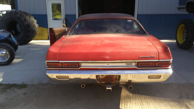 1969 plymouth fury iii base 6.3l